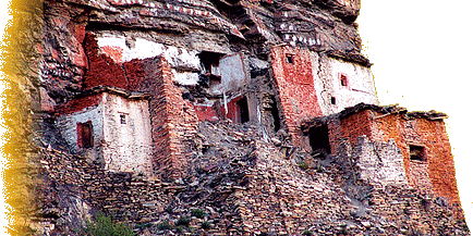 House  in hill, Dolpa
